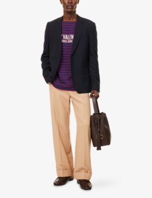 VALENTINO GARAVANI: Relaxed-Fit Straight-Leg Wool Trousers