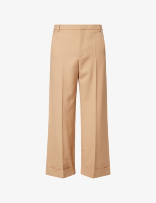 VALENTINO GARAVANI: Relaxed-Fit Straight-Leg Wool Trousers