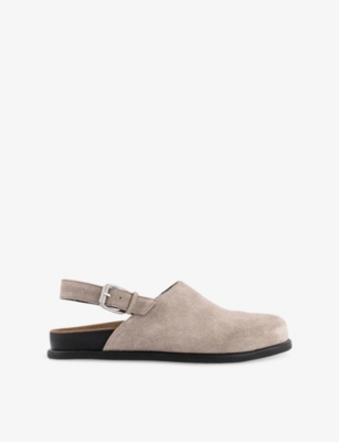 VAGABOND: Effie Suede Buckle Mules