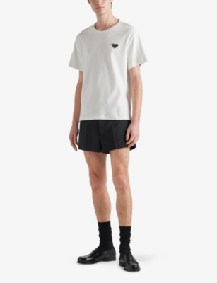 Prada Logo Cotton T-shirt