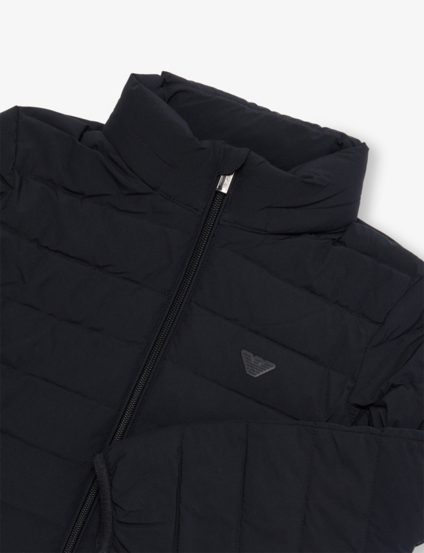 Logo-Embroidered Quilted Down Jacket 4-16 Years