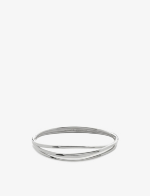 MONICA VINADER: Nura Wrap Sterling-Silver Bangle