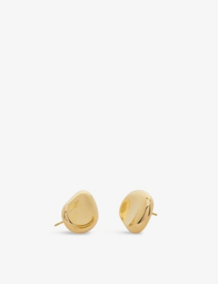 MONICA VINADER: Aria Bold Sterling-Silver Stud Earrings