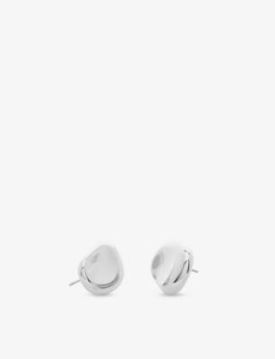 MONICA VINADER: Aria Bold Sterling-Silver Stud Earrings
