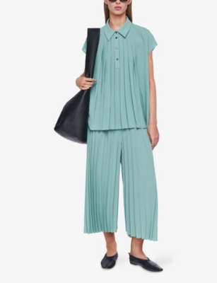 Joseph Anvers Airy Plissé Trousers