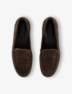 Tony Bianco Womens  Zoe Suede Loafers In Espresso Suede