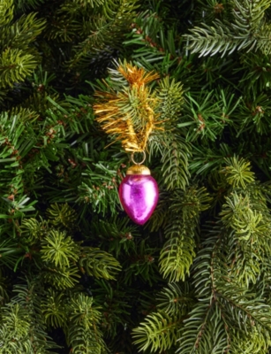 SELFRIDGES EDIT: Bauble Drop Glass Christmas Decoration