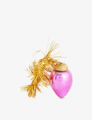 SELFRIDGES EDIT: Bauble Drop Glass Christmas Decoration