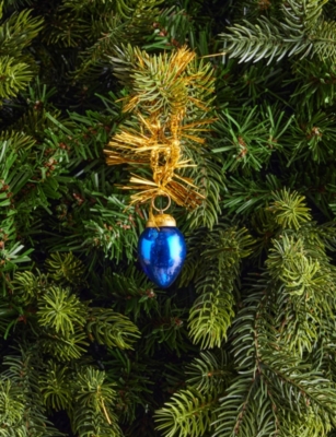 SELFRIDGES EDIT: Bauble Drop Glass Christmas Decoration