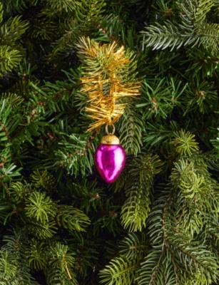 SELFRIDGES EDIT: Bauble Drop Glass Christmas Decoration
