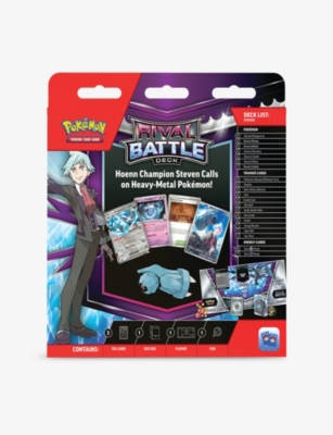 POKEMON: TCG: Rival Battle Deck Steven Battle Deck Trading Cards