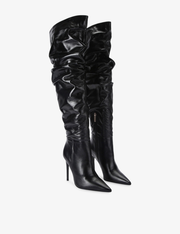 Tigerlilly Leather Heeled Knee-High Boots