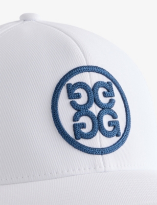 G/FORE: Circle G' S Brand-Embroidery Woven Baseball Cap