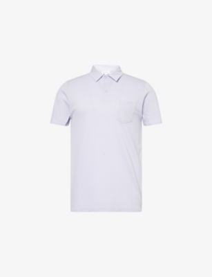 SUNSPEL: Riveria Short-Sleeve Supima-Cotton Polo Shirt