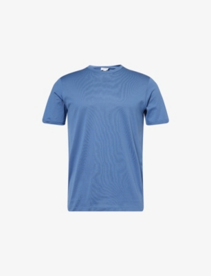 SUNSPEL: Classic Crewneck Cotton T-Shirt