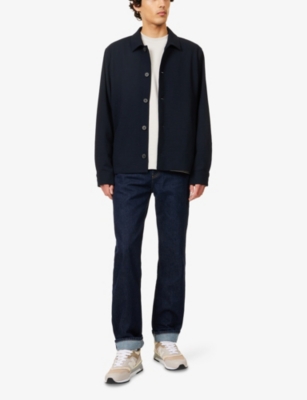 SUNSPEL: Textured Relaxed-Fit Stretch-Wool Jacket