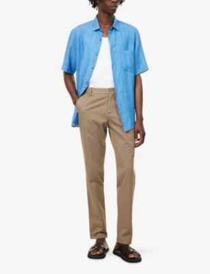 SUNSPEL: Slim-Fit Tapered-Leg Stretch-Cotton Chinos