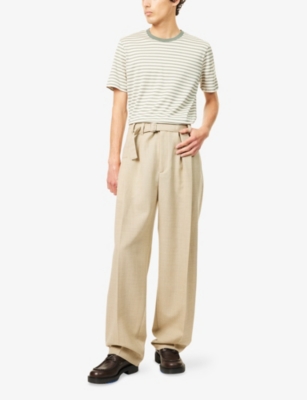 SUNSPEL: Classic Stripe-Print Cotton-Jersey T-Shirt
