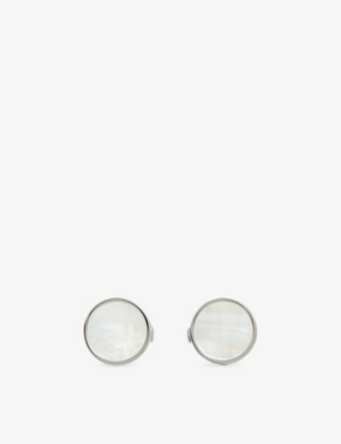 REISS: Ardley Inlaid Cufflinks