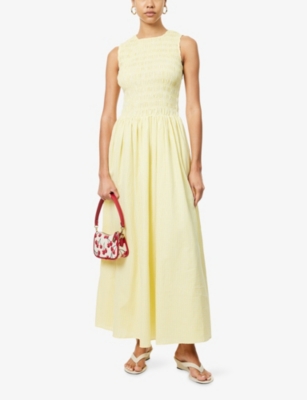 Amy Lynn Eleanor Shirred Maxi Dress