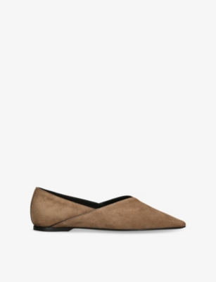 TOTEME: The Everyday Suede Flat