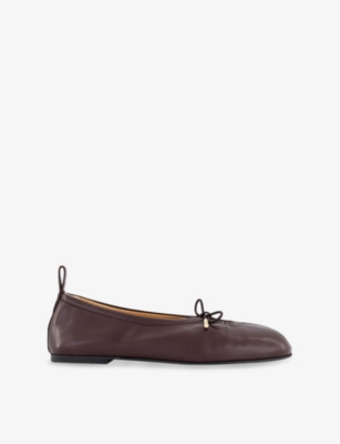 ALOHAS: Rosalind Leather Ballet Flats