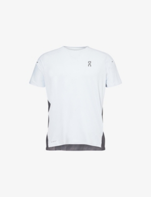 ON: Performance-T Logo-Print Stretch-Mesh T-shirt