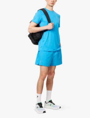 On Mens  5' Core Drawstring Woven Shorts