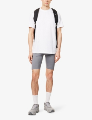 On Mens  Train Tights 1/2 Slim-fit Stretch-woven Shorts