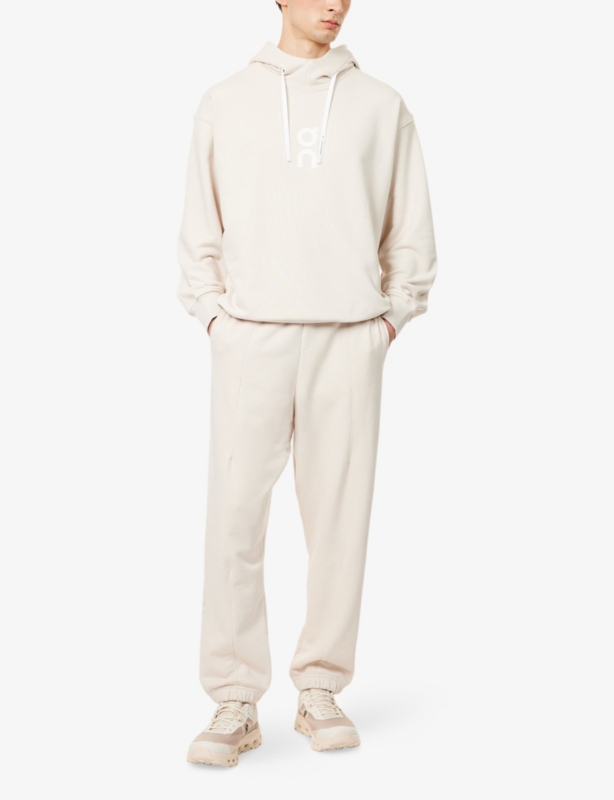 Club Elasticated-Cuffs Cotton-Blend Jogging Bottoms