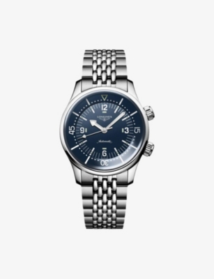 LONGINES: L3.764.4.90.7 Legend Diver Stainless-Steel Automatic Watch