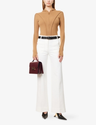 VICTORIA BECKHAM: Alina Flared-Leg Denim Jeans