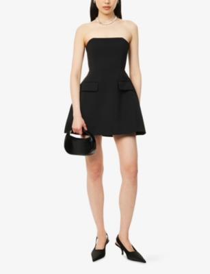 ODD MUSE: The Ultimate Muse Strapless Dress Stretch-Woven Mini Dress