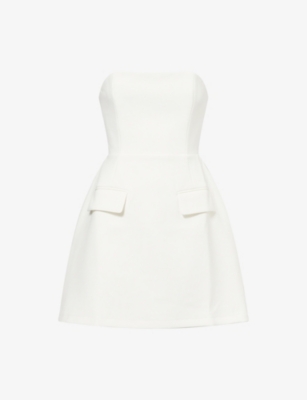 ODD MUSE: The Ultimate Muse Strapless Stretch-Woven Mini Dress