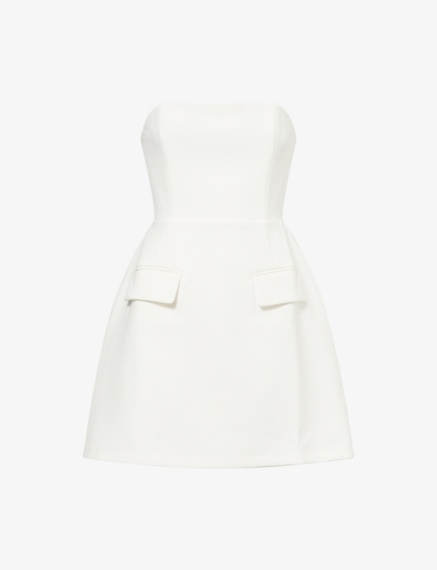 The Ultimate Muse Strapless Stretch-Woven Mini Dress