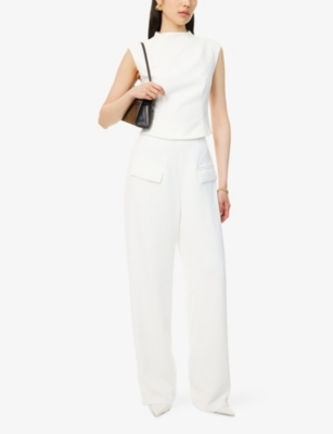 ODD MUSE: The Ultimate Muse Sleeveless Stretch-Woven Top