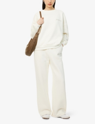 ODD MUSE: The Ultimate Muse Brand-Embroidery Cotton-Jersey Sweatshirt