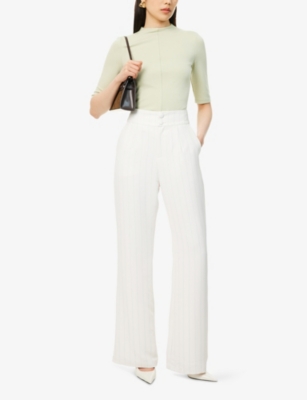 ODD MUSE: The Ultimate Muse Striped Woven Trousers