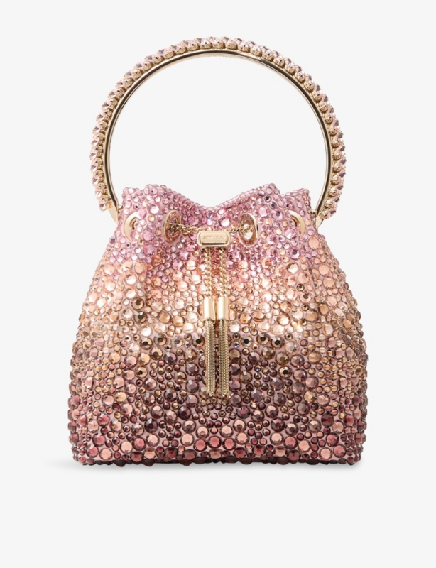 Bon Bon Satin Top-Handle Bag