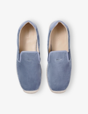 JIMMY CHOO: Ivan Velvet Suede Espadrilles