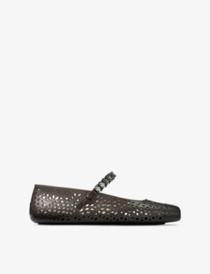 JIMMY CHOO: The Jelly TPU Ballet Flats