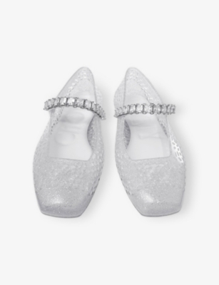 Jimmy Choo Transparent Rubber The Jelly Ballerinas