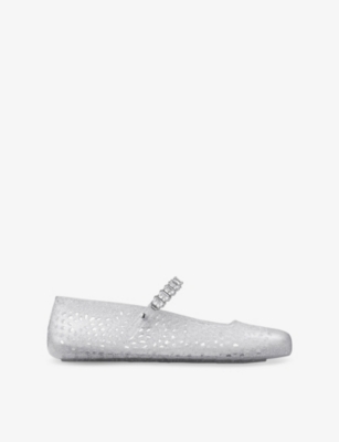 Jimmy Choo Transparent Rubber The Jelly Ballerinas