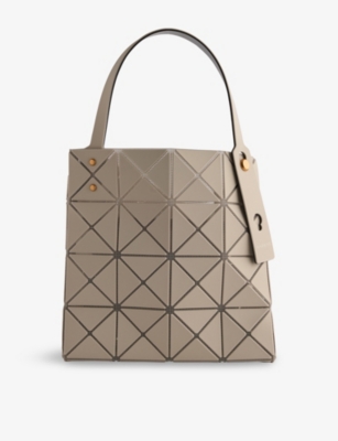 Bao Bao Issey Miyake Womens One-tone Beige Carat Large Pvc Tote Bag