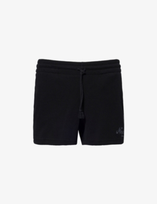 NEW ERA: Waffle Logo-Embroidered Cotton-Blend Shorts