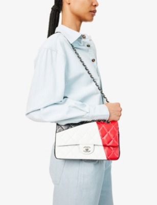 RESELFRIDGES: Pre-Loved Chanel Classic Double Flap Leather Shoulder Bag