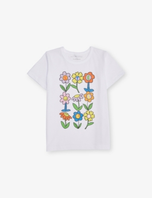 STELLA MCCARTNEY: Graphic-Print Round-Neck Cotton T-Shirt 4-12 Years