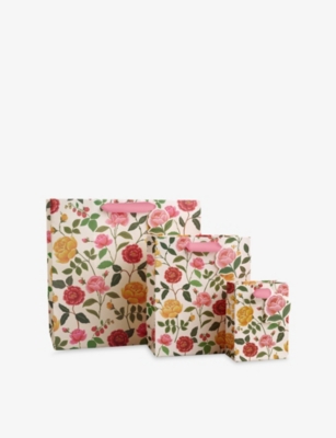 RIFLE PAPER: Roses Medium Gift Bag 24cm x 20cm