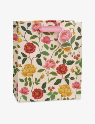 RIFLE PAPER: Roses Medium Gift Bag 24cm x 20cm