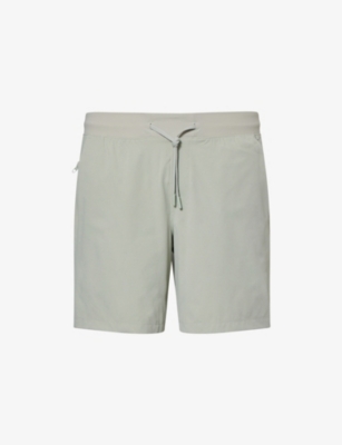 Lululemon Mens Fog Green Zeroed 7in Stretch-woven Shorts